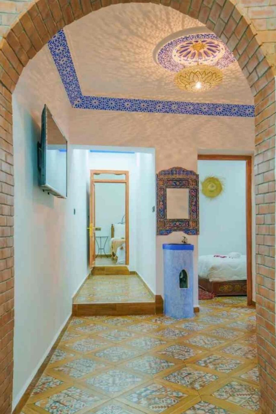 Hotel Dar Artisanat Chefchaouen Zimmer foto